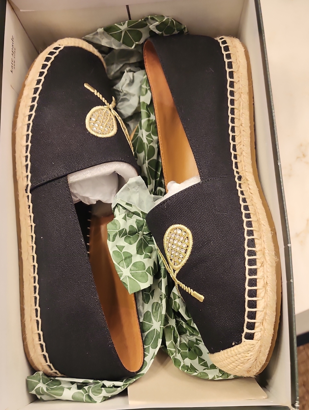 Kate Spade Tennis Espadrilles 9 NWT